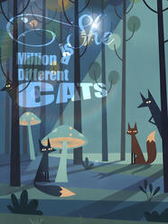 She's a million different cats (Short Film) — IMDb / Wikidata Official Poster for She's a million different cats (Short Film) directed by Rakim - Wikidata Q138724462